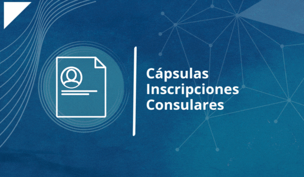 Cápsula Inscripción Consular