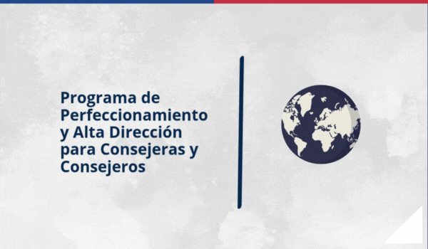 Programa de Perfeccionamiento para Consejeras y Consejeros